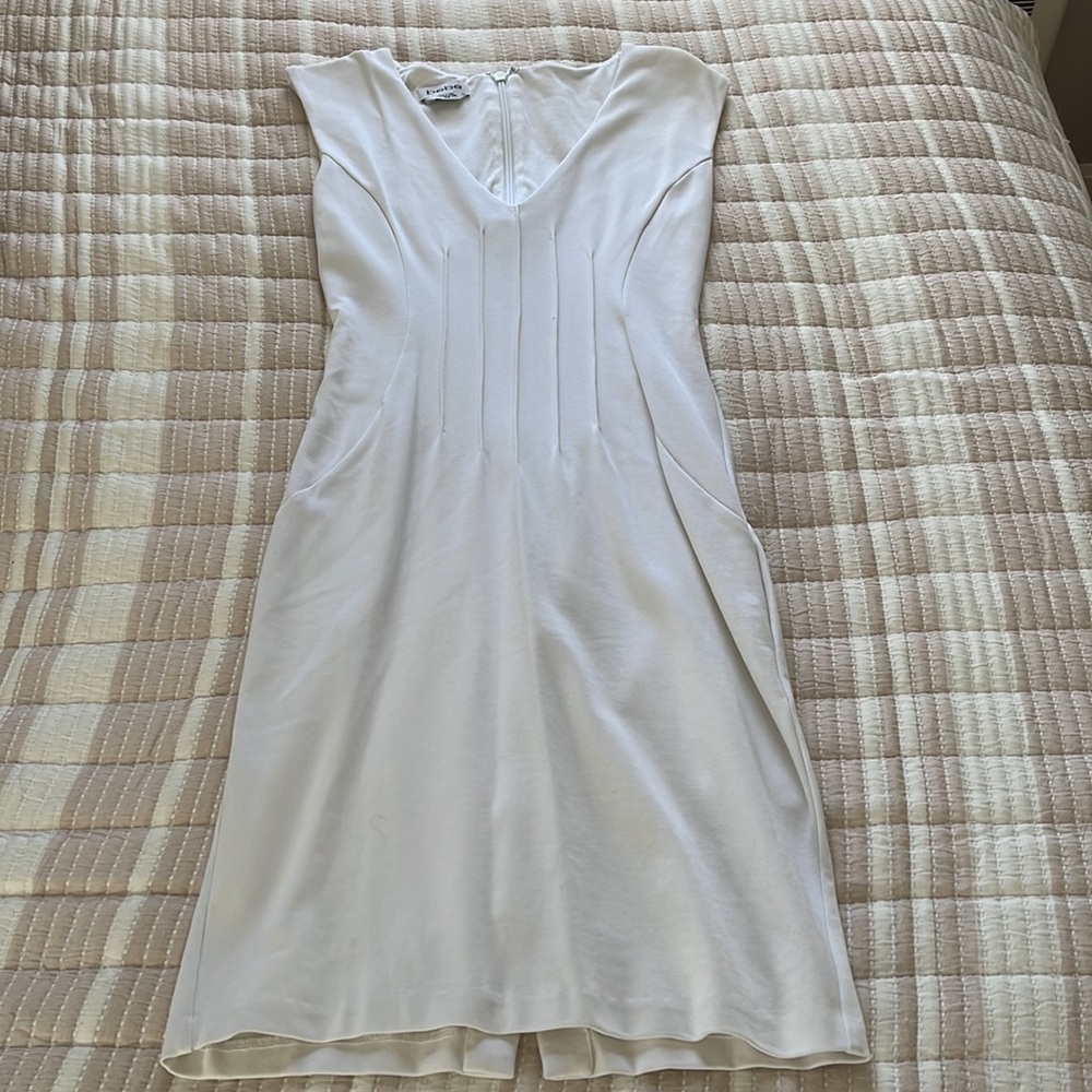 Bebe white dress